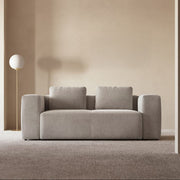 Blok 2 Seater Sofa - Light Biege