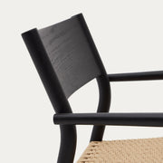 Yalia Armchair - Black + Cord