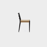 Analy Dining Chair - Black + Cord