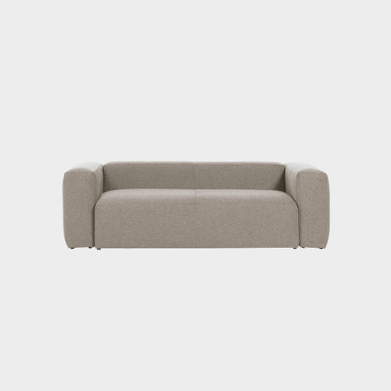 Blok 2 Seater Sofa - Light Biege