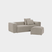 Blok 3 Seater Sofa - Light Beige