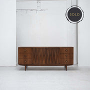 Late 1950's Diamond Credenza