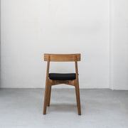 K5 Dining Chair - Oak / Fabric + Black