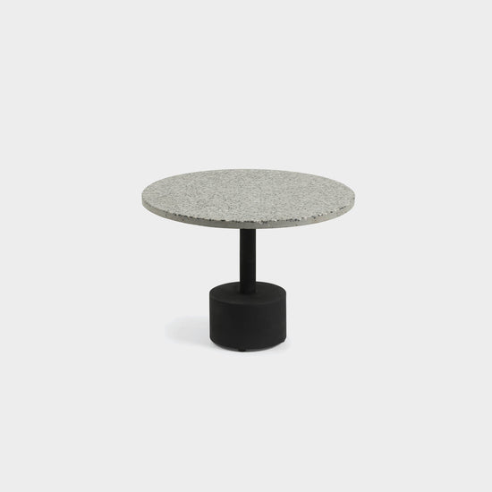 Melano Side Table Low - Grey + Terrazzo