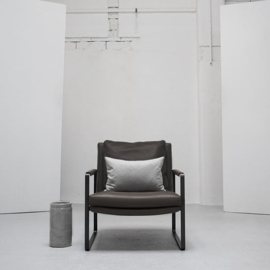 Leman Armchair - Tobacco + Leather