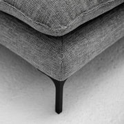 Sabine Ottoman - Charcoal